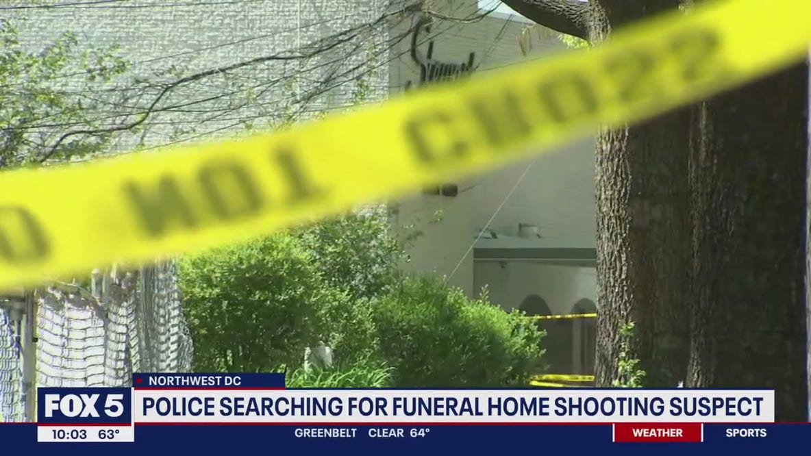 DC police searching for suspects who shot up a funeral in Northwest